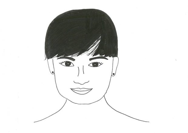 Femme carré