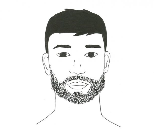 Homme rectangle